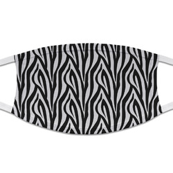 Zebra Print Cloth Face Mask (T-Shirt Fabric) (Personalized)
