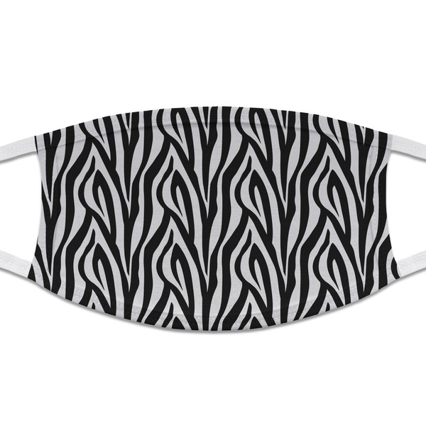 Custom Zebra Print Cloth Face Mask (T-Shirt Fabric)