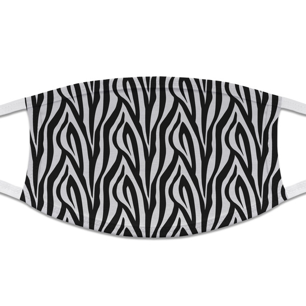 Custom Zebra Print Cloth Face Mask (T-Shirt Fabric)