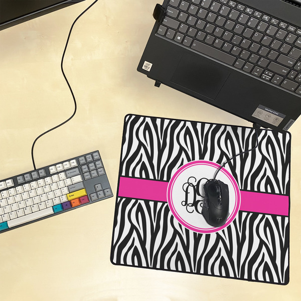 Zebra Print Medium Gaming Mats - LIFESTYLE