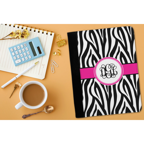 Zebra Print Medium Padfolio - LIFESTYLE (adult)