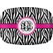 Zebra Print Melamine Platter (Personalized)