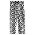 Zebra Print Mens Pajama Pants (Personalized)