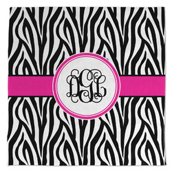 Zebra Print Microfiber Dish Towel (Personalized)
