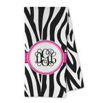 Zebra Print Kitchen Towel - Microfiber (Personalized)