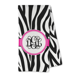 Zebra Print Kitchen Towel - Microfiber (Personalized)