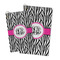 Zebra Print Microfiber Golf Towel (Personalized)