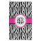 Zebra Print Microfiber Golf Towel - Large (Personalized)
