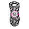 Zebra Print Neoprene Oven Mitt w/ Monograms
