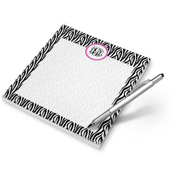 Custom Zebra Print Notepad (Personalized)