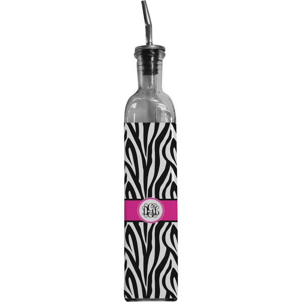 Custom Zebra Print Oil Dispenser Bottle (Personalized)