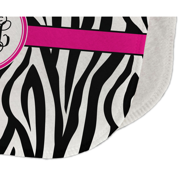 Zebra Print Old Burp Detail