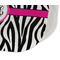 Zebra Print Old Burp Detail