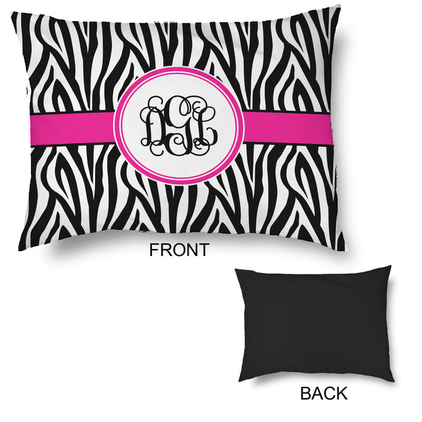 Zebra Print Outdoor Dog Beds - Large - APPROVAL