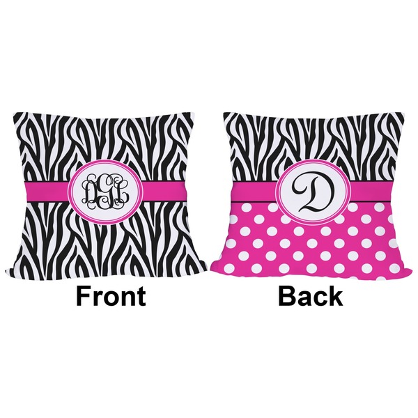 Zebra Print Outdoor Pillow - 20x20