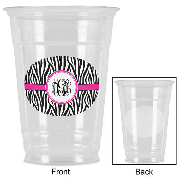 Zebra Print Party Cups - 16oz - Approval