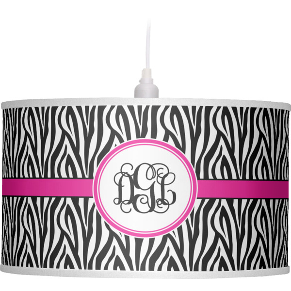 Zebra Print Pendant Lamp Shade