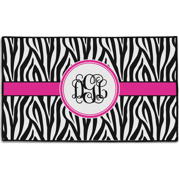 Zebra Print Personalized - 60x36 (APPROVAL)