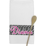 Zebra Print Kitchen Towel (Personalized)