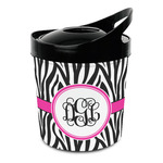 Zebra Print Plastic Ice Bucket (Personalized)