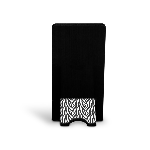 Zebra Print Phone Stand - Back