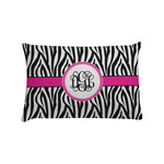 Zebra Print Pillow Case - Standard (Personalized)
