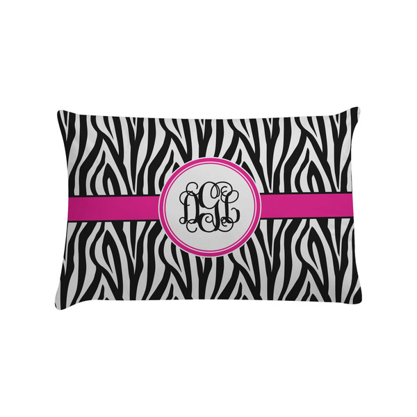 Custom Zebra Print Pillow Case - Standard (Personalized)