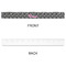Zebra Print Plastic Ruler - 12" - APPROVAL