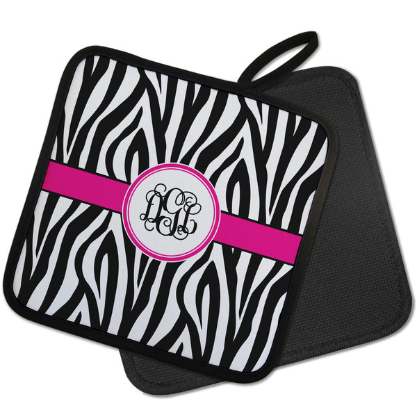 Zebra Print Pot Holders - PARENT MAIN