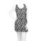 Zebra Print Racerback Dress - On Model - Front