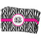 Zebra Print Rectangular Fridge Magnet - THREE