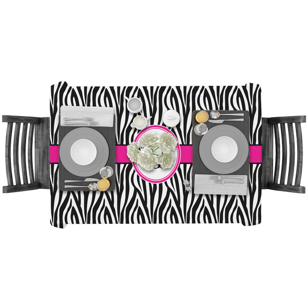 Zebra Print Rectangular Tablecloths - LIFESTYLE