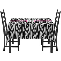 Zebra Print Tablecloth (Personalized)