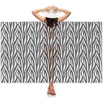 Zebra Print Sheer Sarong