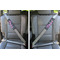 Zebra Print Seat Belt Covers (Set of 2 - In the Car)