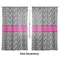 Zebra Print Sheer Curtains