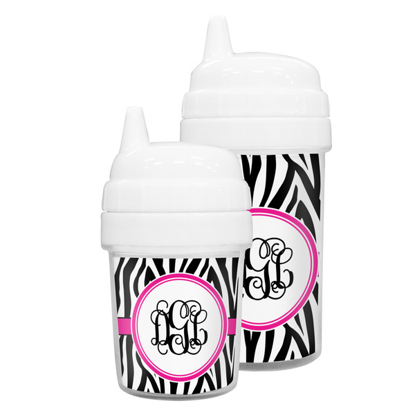 Zebra Print Sippy Cups