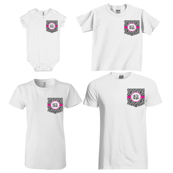 Zebra Print Sized Pockets on Various Products