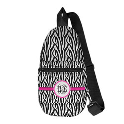 Zebra Print Sling Bag (Personalized)