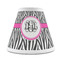 Zebra Print Chandelier Lamp Shade (Personalized)