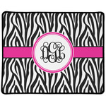 Zebra Print Large Gaming Mouse Pad - 12.5" x 10" (Personalized)