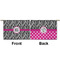 Zebra Print Small Zipper Pouch Approval (Front and Back)