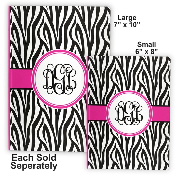 Zebra Print Soft Cover Journal - Compare