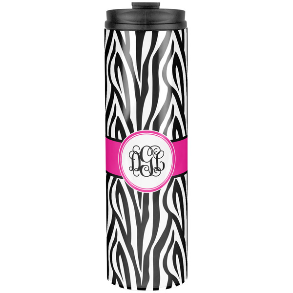 Zebra Print Stainless Steel Tumbler 20 Oz - Front