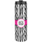 Zebra Print Stainless Steel Skinny Tumbler - 20 oz (Personalized)