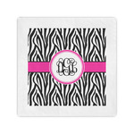 Zebra Print Standard Cocktail Napkins (Personalized)