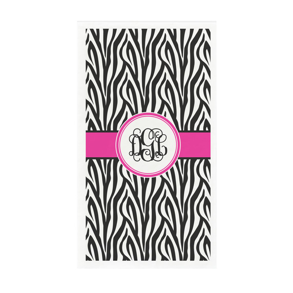 Custom Zebra Print Guest Paper Towels - Full Color - Standard (Personalized)