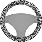 Zebra Print Steering Wheel Cover (Personalized)