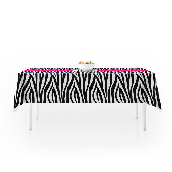 Zebra Print Tablecloths (58"x102") - MAIN