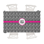Zebra Print Tablecloth - 58"x102" (Personalized)